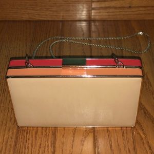 Zara multi-colored clutch